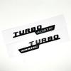 3D ABS Glossy Black Logo C43 Embelm Letters BITURBO 4MATIC Badge AMG Sticker For Mercedes Benz C43 W205 W206 AMG Accessories