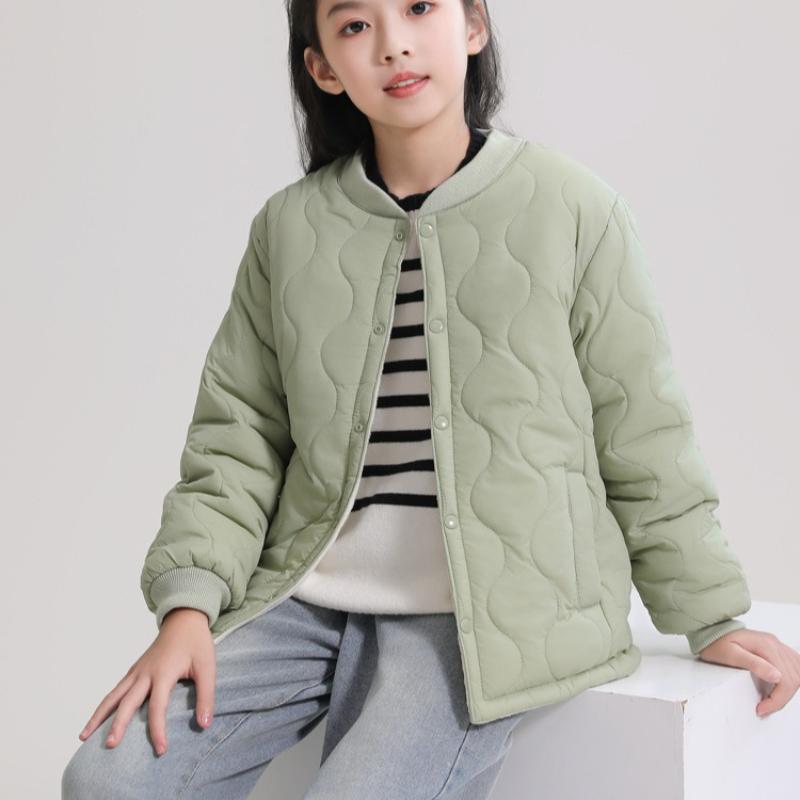 Winter Kinder Einfache und Vielseitige Jungen und Mädchen Studenten Warme Fleecejacke