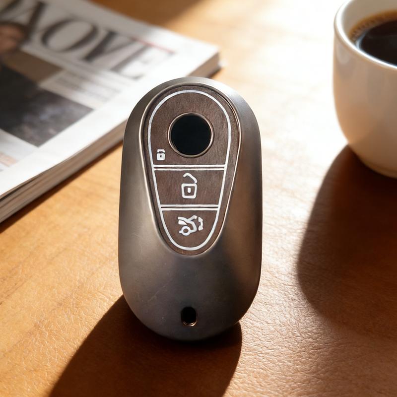 

Business Style Car Smart Key Case Cover Holder For Mercedes Benz C E S Class Glc W206 W223 W214 E300 C260 C300 S450 S500 S400