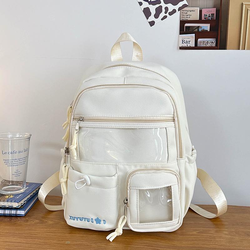 School bag Japanese two-dimensional girl pain bag backpack high value ins college large-capacity backpack college student backpack