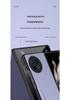 Vivo X Fold5 Luxury Leather Business Protective Case – Anti-fall, Plain Leather Grain Design