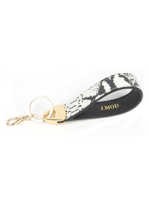 

J.MOD Lydia Key ring_Python white Python white