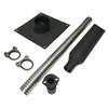 Generator Exhaust Extension Muffler Kit for Portable Generators Insulated Through Wall Mounting for Noise Reduction
