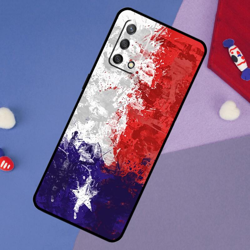 Texas Flag Case For Oppo A60 A80 A40 A6 A5 Pro A15 A16 A17 A57 A94 A74 A54 A76 A96 A18 A38 A58 A78 A98