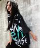 Deumakeu Street Graffiti Oversized T-Shirts