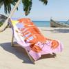 Beach Towel Lobster Print Pattern Sun Protection Windproof Suitable For Swimming Pool Camping Travel Blanket