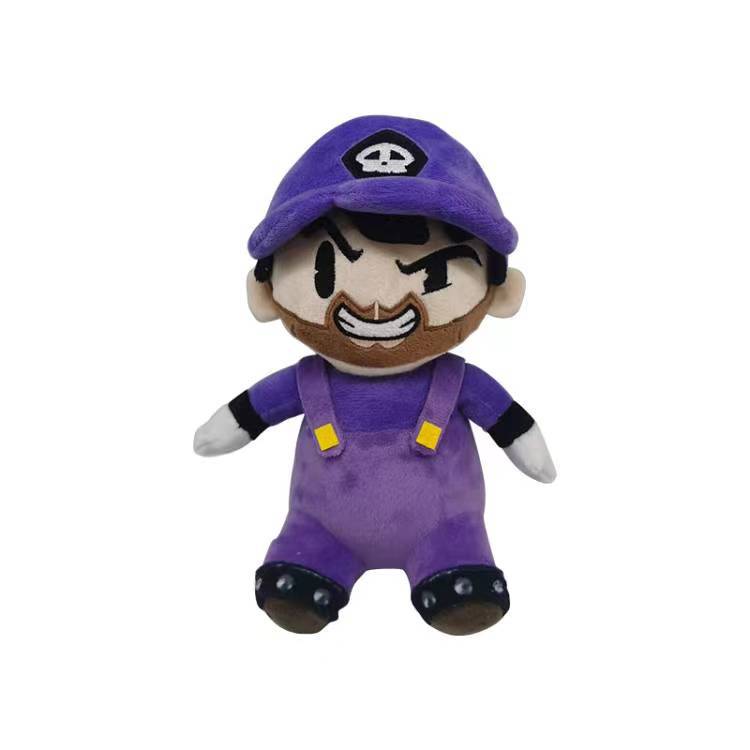 Ny SMG3 PLUS HIE Plysjdukke SMG4 Animerte Periferiartikler Super Mario Plysjdukke