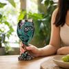 Resin Goblet with Stainless Steel Interior Decorative Dragon Embossed