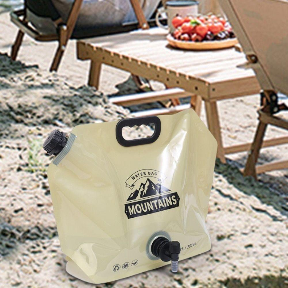 8L Portable Water Storage Bag for Travel Fishing Outdoor Activities