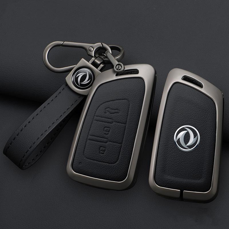Auto Key Fob Cover Case Zinc Alloy Shellfob Fit For Dongfeng Dfm 580 370 S560 Ax7 Ax5 Ax4 Ax3 Mx5 Automotive Intelligent Smart Protector Auto