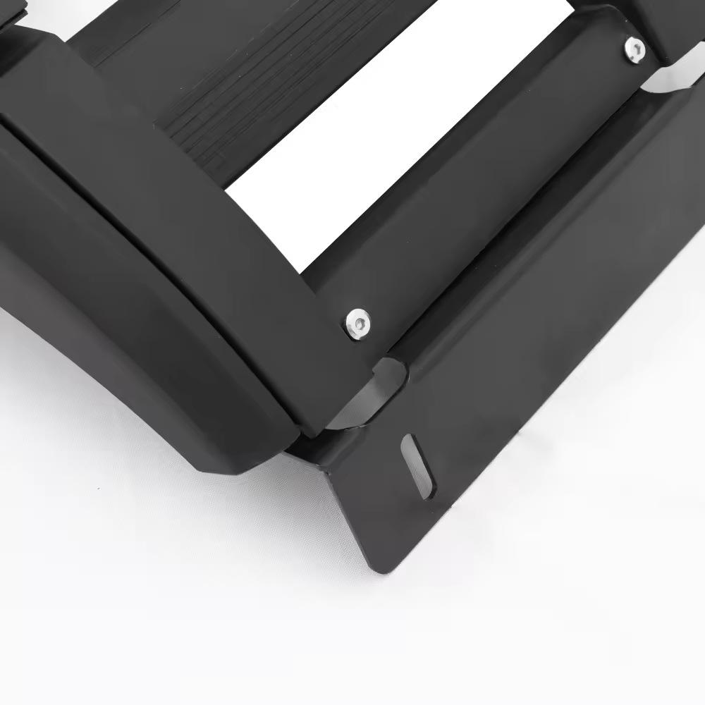 Ladder Compatible with Jetour Traveller in Black and Silver