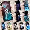 Undertale Sans Case For Samsung Galaxy S21 S22 S23 Ultra S20 FE Note 20 Ultra S8 S9 S10 Note 10 Plus Cover