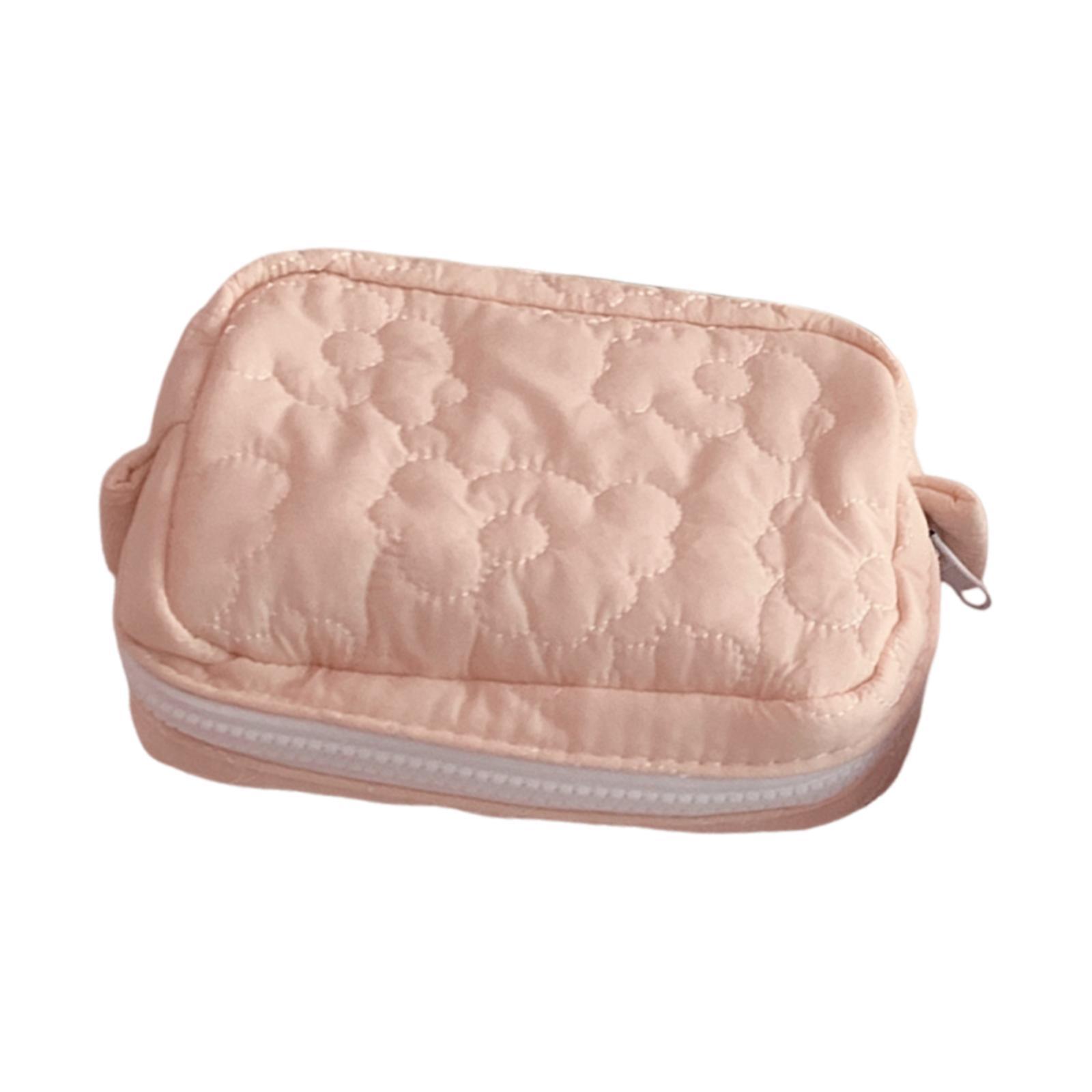 

Toiletry Bag Water Resistant Bathing Bag Grooming Bag Cute Mini Cosmetic Pouch Makeup Bag Shaving Bag for Toiletries Accessories розовый