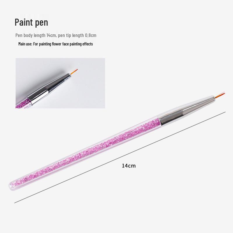 Japanese Professional Nail Art Brush Set: Extra Fine Detail, Gel Polish, and Liner Brushes for Salons