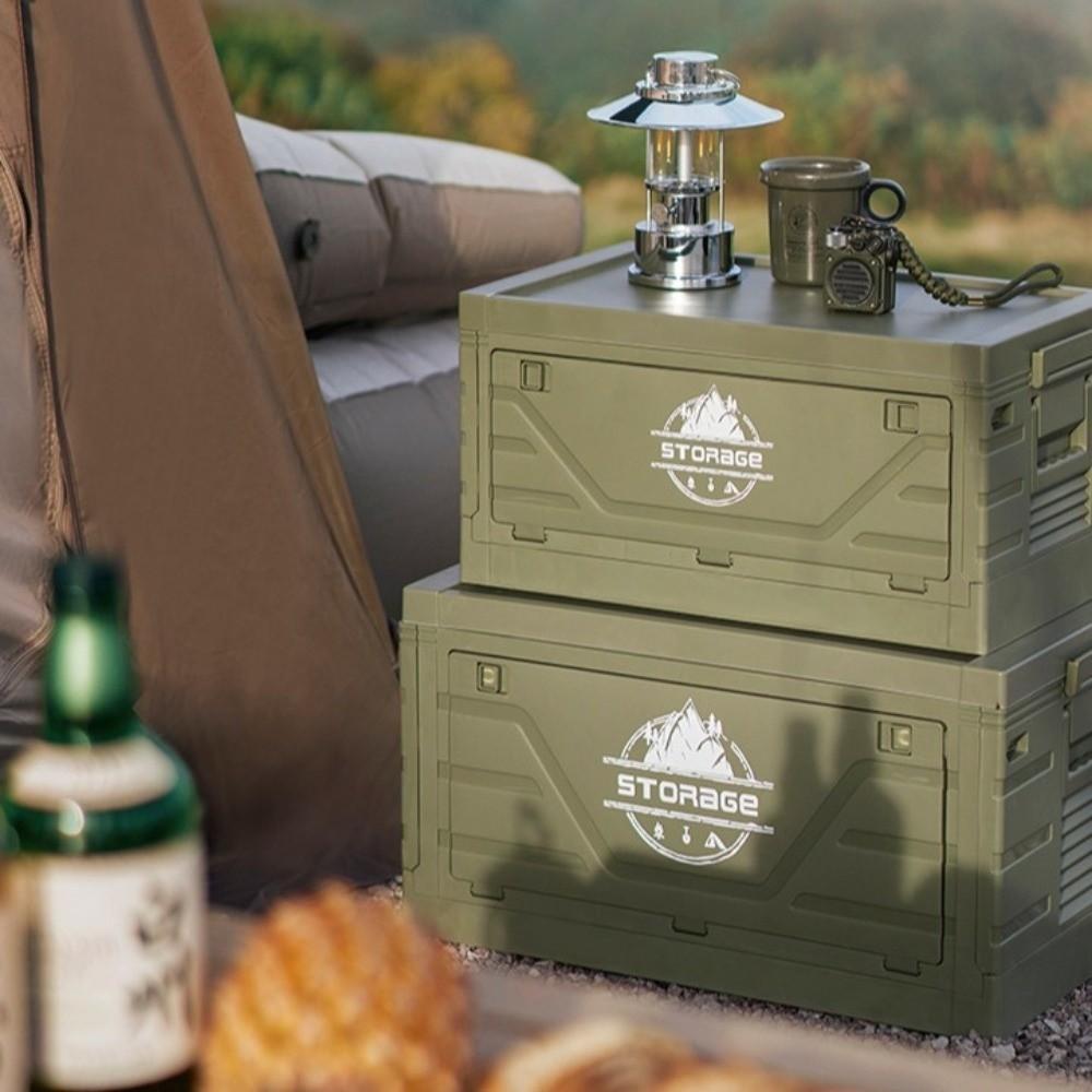 Multi-functional Storage Box with Table Heavy Duty Picnic Table with Storage  Car Trunk