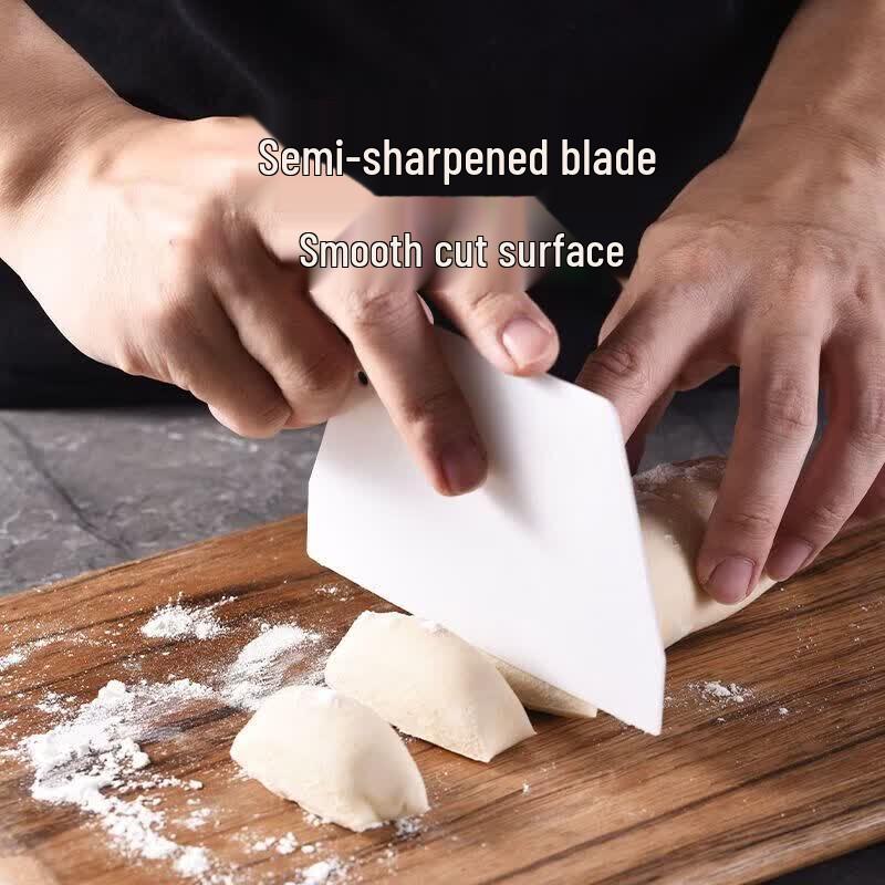 Thickened Plastic Baking & Dough Scraper