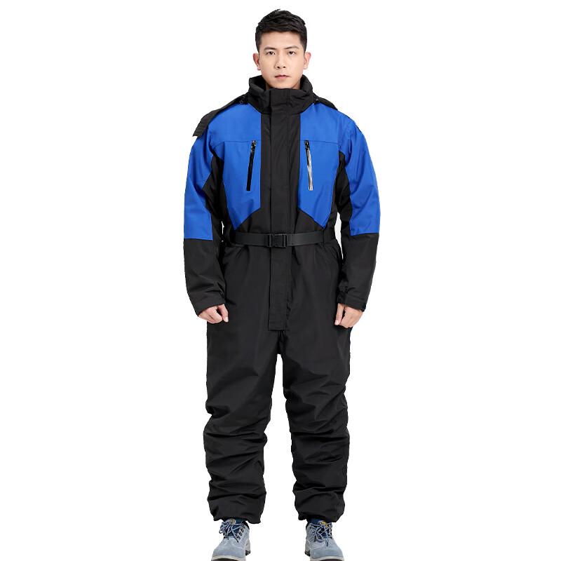Zhengzhanhu Hooded Water-Repellent Cold Storage Suit XL