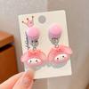 Children'S Ear-Free Ear Clips, Cute Girls' Pain-Free Earrings, Earrings, Cartoon Cartoon Girl Earrings, Jewelry.