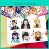 Adorable Demon Slayer Stickers For Kids Featuring Classic Cartoon Characters For Fun Interaction