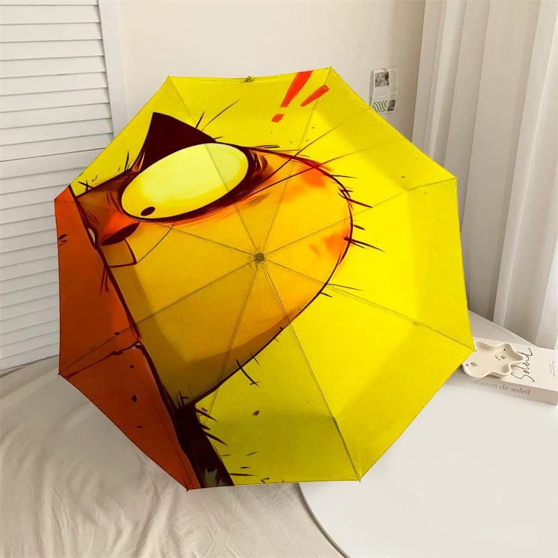 

1PC cat wall Umbrella-8-Rib Reinforced, Automatic Open, Lightweight & Durable, Cute Fashion Accessory for Outdoor-P37