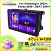 Android Car Multimedia Player For Volkswagen 2003+ Skoda 2006+ SEAT 2004+ GPS Navigation CarPlay 4G Head Unit Stereo Video Player