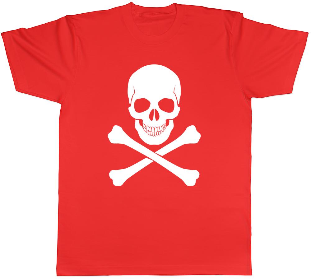 Skull and Crossbones Gothic Unisex Unisexs Unisexs TShirt Tee S