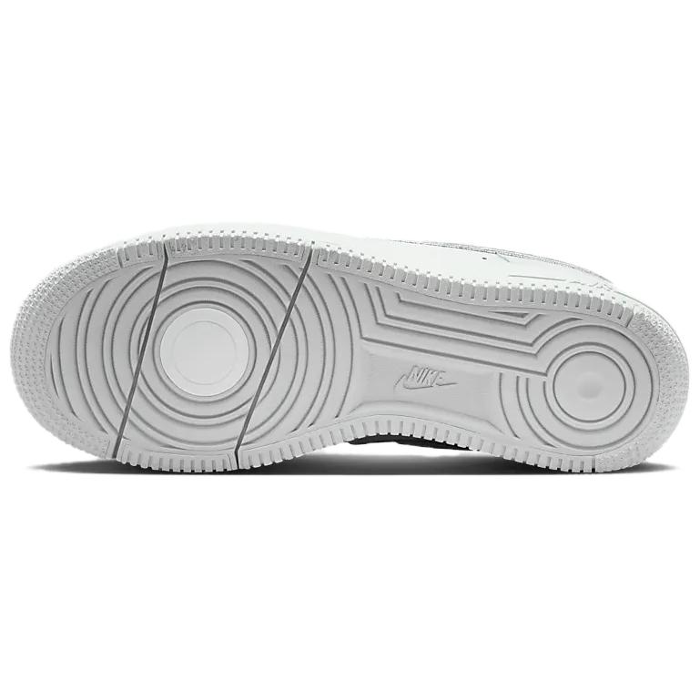 Nike (WMNS) Air Force 1 Dance 'Summit White/Metallic Silver/Photon Dust' FJ7409-101