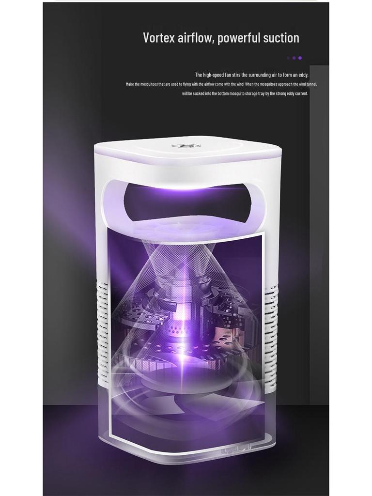 Photocatalytic USB Mosquito Killer Lamp: Night Light & Bionic Mosquito Trap