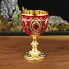 Home Retro Metal Wine Glass Whiskey Glass 30ML