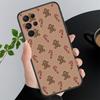 Coque de téléphone dessin animé esthétique de Noël pour Samsung A55 A16 A56 A36 A35 A15 A53 A54 A33 A34 A25 A05S A52 A52S A14 A24 A26 A71