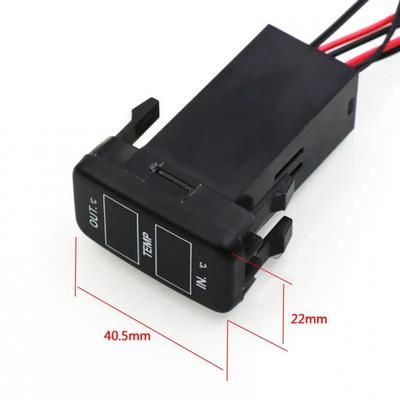 Car Thermometer Internal / External Temperature Display Dual Temperature Sensor for TOYOTA, Hilux, VIGO, Prado, Coaster, Yaris