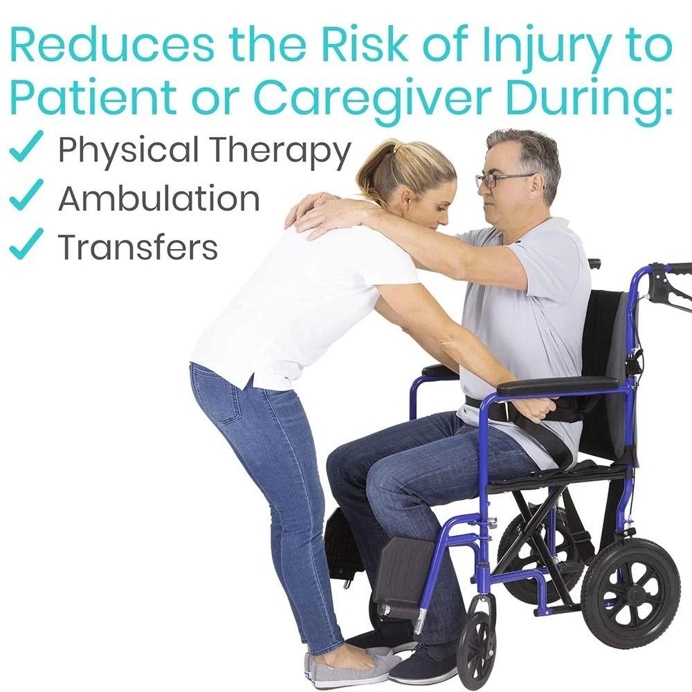 Adjustable Patient Transfer Belt Walking Aid Assistive Device  Patient Transfer