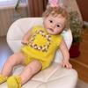 Cute 60 Cm Simulation Reborn Dolls SueSue Soft Cloth Body Realistic Baby Dolls High-end Handmade 3D Skin Veins Visible Newborn Doll Kid's Dress Up Toy