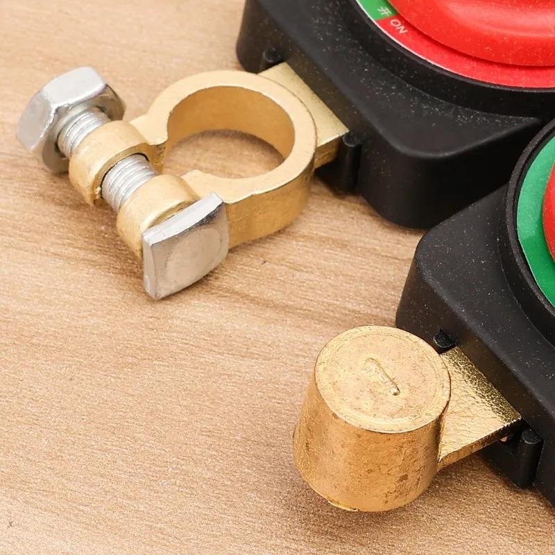 12V-48V Battery Disconnect Switch Waterproof Battery Disconnect for Car Boat Marine RV Emergency Power Cut Off Master Switch