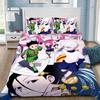 Anime Hunter×Hunter Bedding Set For Bedroom Soft Modern Bedspreads Comefortable Kids Duvet Cover Quilt Cover And Pillowcase