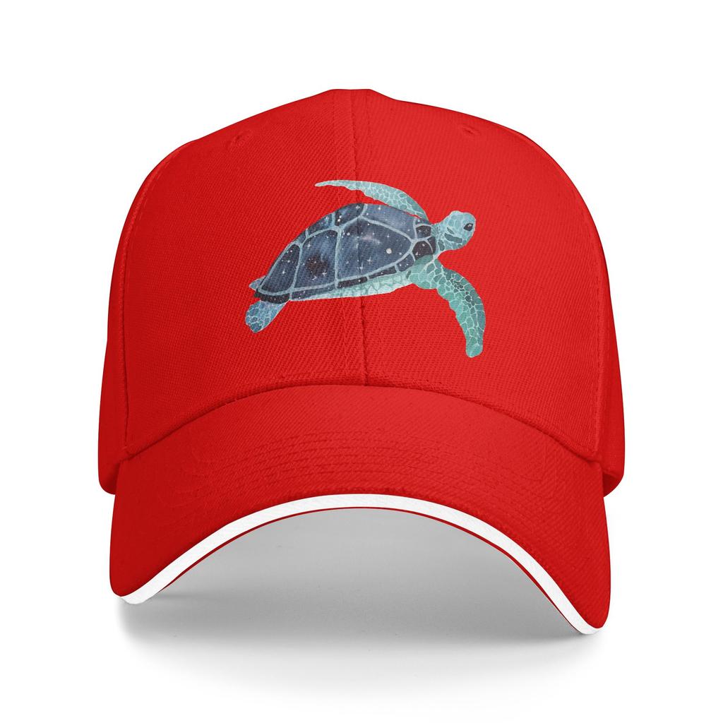 Galaxy Sea Turtle Baseball Cap Classic Hip Hop Hats Summer Unisex-Teens Kpop Rock Baseball Caps