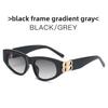 Bb Fashion Cat Eye Sunglasses With Uv400 Protection For Summer Outings And Parties