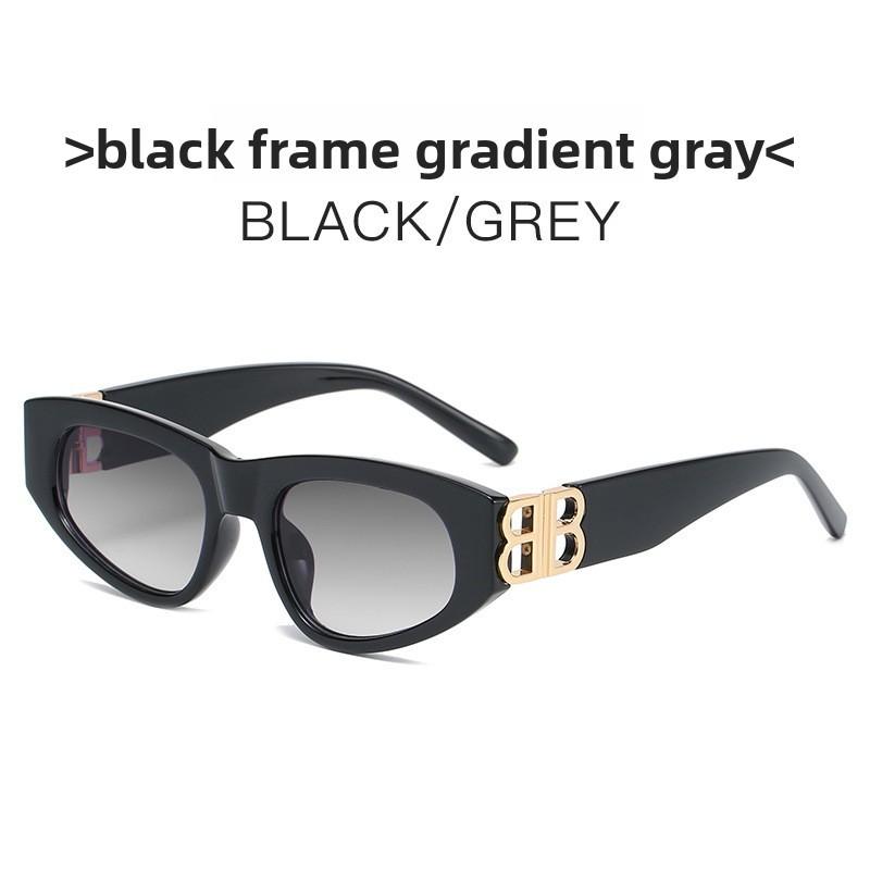 Bb Fashion Cat Eye Sunglasses With Uv400 Protection For Summer Outings And Parties