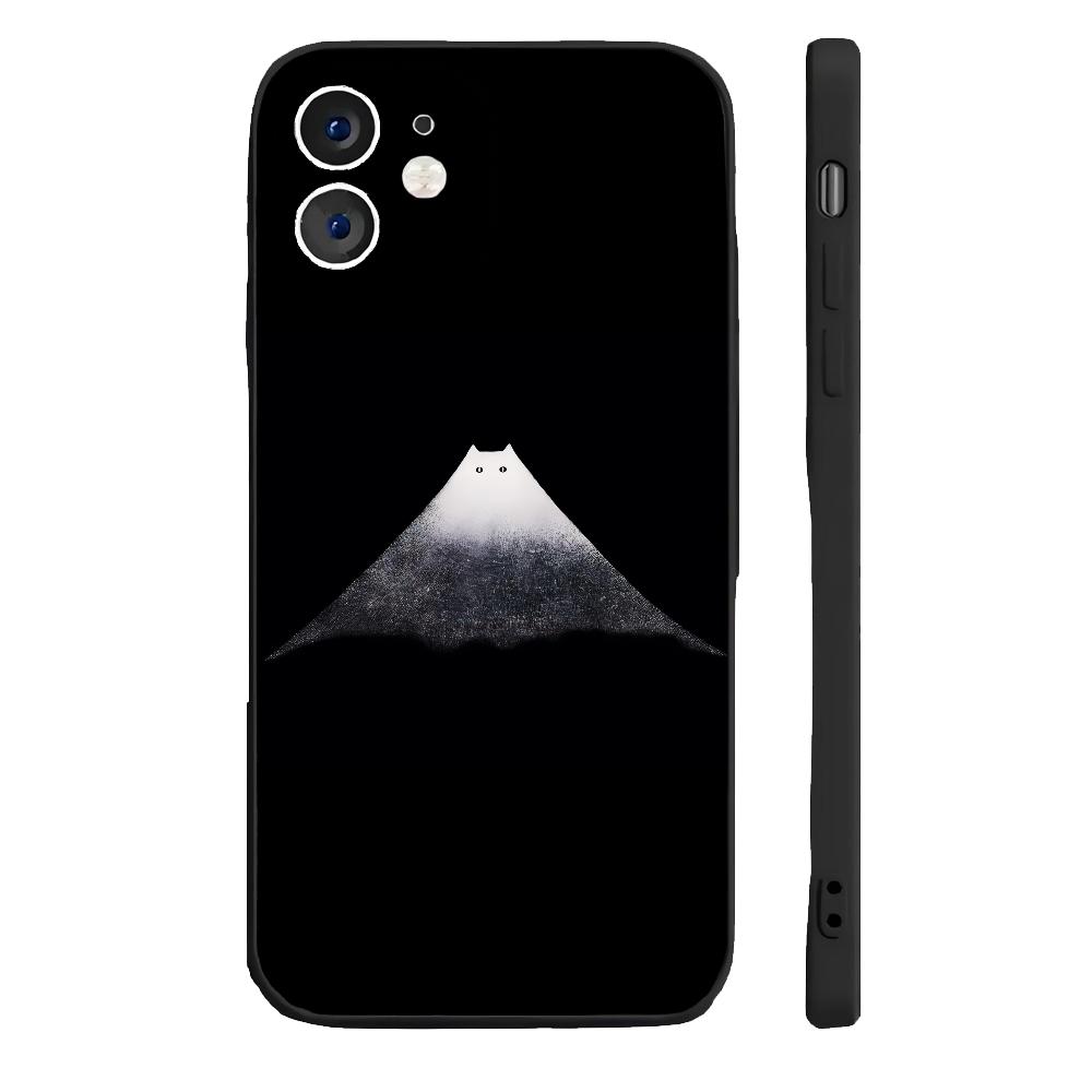 Puffer Cat, Coal Cat, Anorexia Cat 1 Phone Case Silicone Soft For IPhone 16 15 14 13 12 11 Plus Pro Max Plus