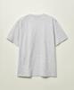 Seteo Saturday Retro Mood Graphic Short Sleeve T-Shirt Melange White