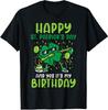 Happy St Patricks Day Birthday Shamrock Bday Party Unisex T-Shirt