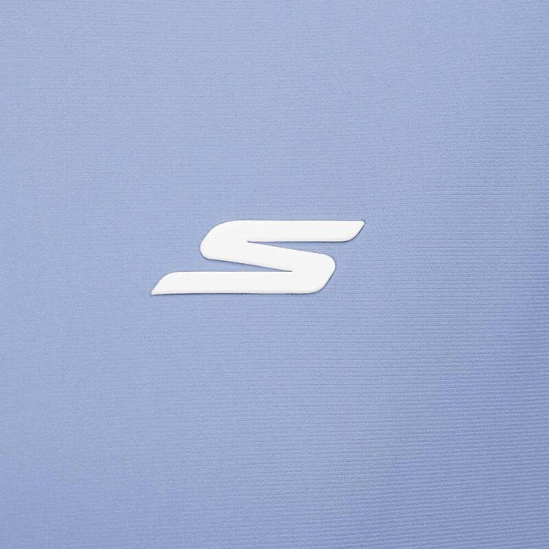 Skechers Casual Sports Fashion Quick-Dry Cool Simple Versatile Short Sleeve T-Shirt Men tops Storm-Blue P225M021-02N8