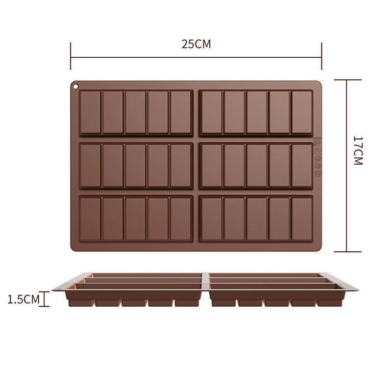 Multiple Styles Chocolate Mold Dubai Silicone Chocolate Bar Mold Cake Tools  Pistachio Candy Bar Mold for Filling Chocolate