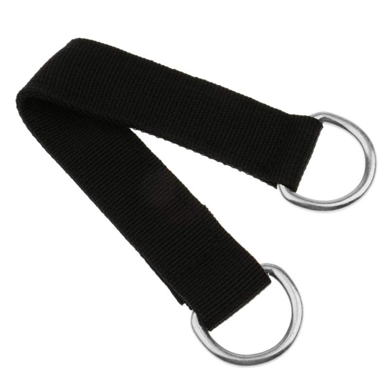 Fitness Equipment Hanging Sandbag Pull Up Rope Belt Multifunction Fitness Equipment Hook Ring Hanging Belt With Hook