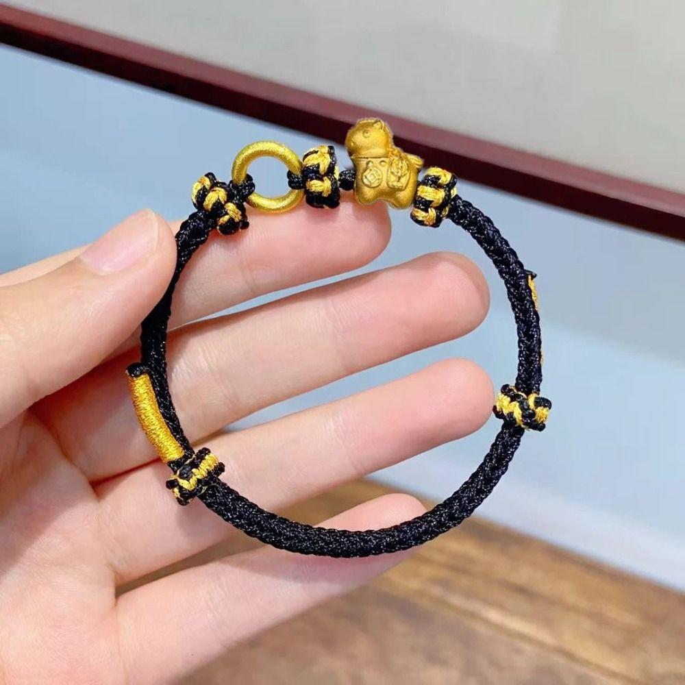 New Year Horse Weave Hand Rope Exquisite Woven Beaded Bracelet New Year Gift