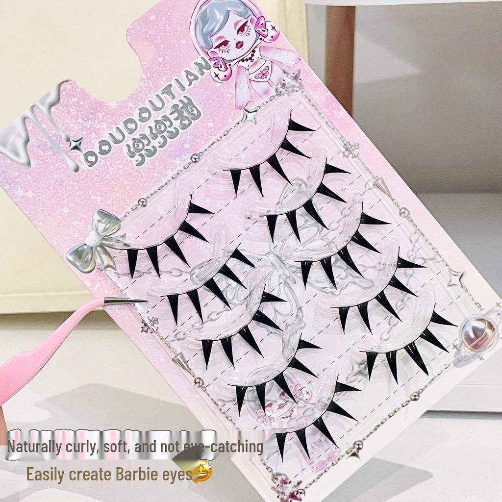 Tou Tou Słodki Pączek Dziewczyna Moe Gęste Wiśniowe Sztuczne Rzęsy