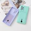 Applicable To Samsung S25Ultra Anti-drop Card Bag A56 Mobile Phone Case A53 Pull-out Integrated A35 All-inclusive Soft Case A72