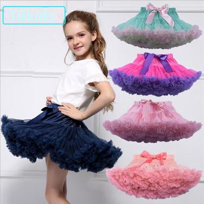 Çocuk Kız Tül Etek Bebek Kız Giysileri Tutu Pettiskirt Etek Moda Kız Giysileri Prenses Etekler Etek Kız Giyim