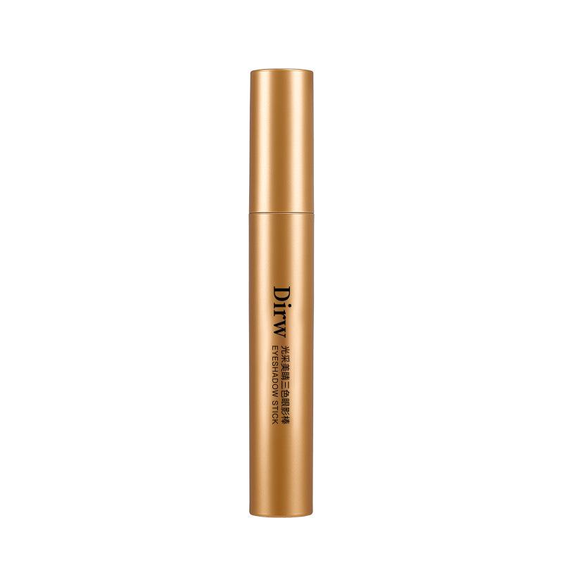 Dirw Radiance 3-Color Waterproof Eyeshadow Stick - Long-Lasting, Smudge-Proof, Earth Tones, Pearlescent Matte
