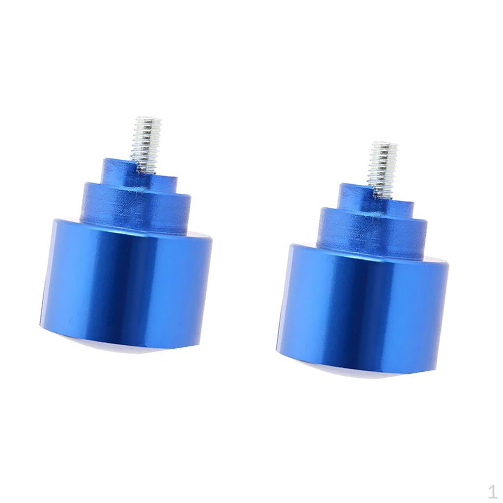 

1 Pair Handlebar Grab Bar Ends Cap for CBR600RR CBR1000 Blue